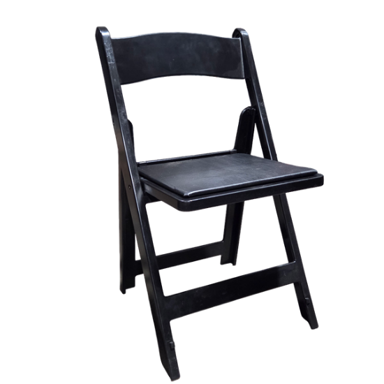 Picture of Black Resin Chair