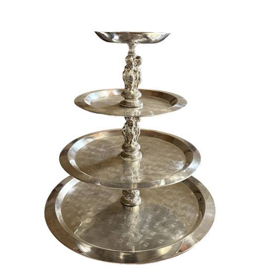 Picture of 4-Tier Tray w/cherubs 25" tall