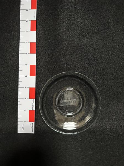 Picture of Glass Saucer - Curved