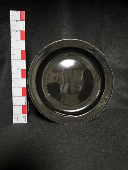 Picture of Black China 9" Luncheon Plate